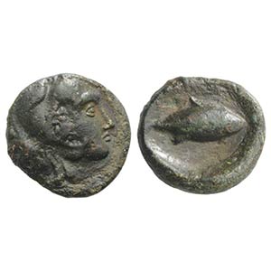 Sicily, Soloi, c. 300-241 BC. Æ (14mm, ... 