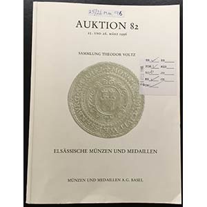 Munzen und Medaillen Auction 82.  ... 