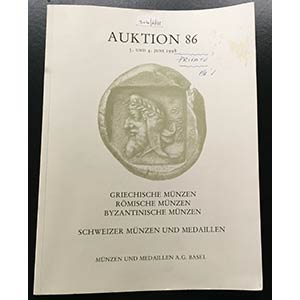 Munzen und Medaillen Auction 86. Griechische ... 