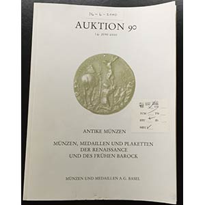 Munzen und Medaillen Auction 90. Antike ... 