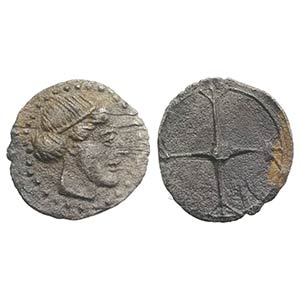 Sicily, Syracuse, c. 415-405 BC. AR Tetras - ... 