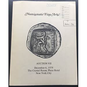 Numismatic Fine Art Auction No. VII. Ancient ... 