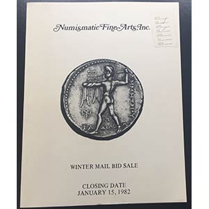 Numismatic Fine Art. Winter  Mail ... 