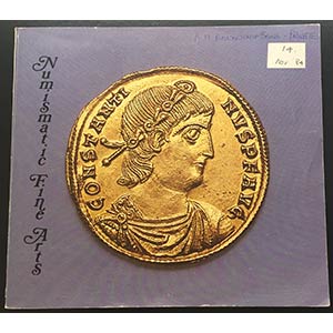 Numismatic Fine Art Auction No. XIV. Ancient ... 