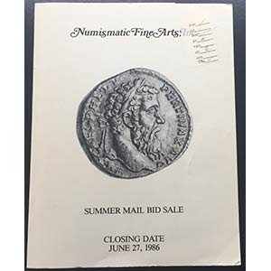 Numismatic Fine Art. Summer Mail Bid Sale ... 