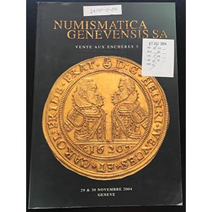 Numismatica Genevensis. Asta No. 3. 30 ... 