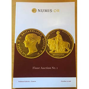 Numis- Or. Floor Auction No. 1. 21 ... 