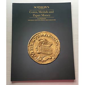 Sothebys Coins and Paper Money. Ancient, ... 