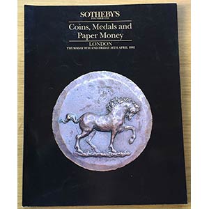 Sothebys. Catalogue of Ancient, ... 