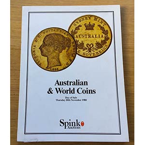 Spink. Australian & World Coins. 20 November ... 