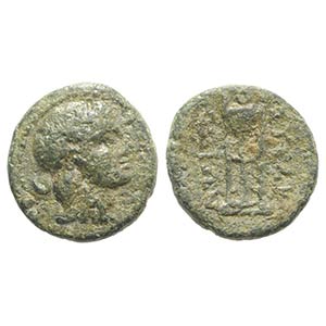 Sicily, Syracuse, c. 310-305 BC. Æ (11mm, ... 