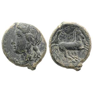 Sicily, Syracuse, c. 287-283 BC. Æ (20mm, ... 