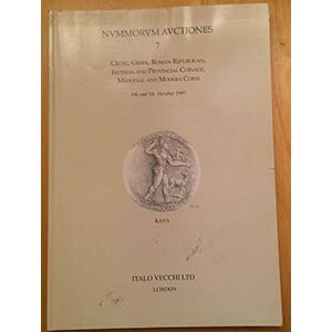 Vecchi Italo. Nummorum Auctiones ... 