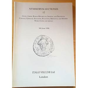 Vecchi Italo. Nummorum Auctiones 12. Celtic, ... 