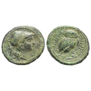 Sicily, Tauromenion, after 201 BC. Æ (18mm, ... 