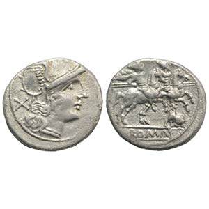 Bull series, Rome, 206-195 BC. AR Denarius ... 