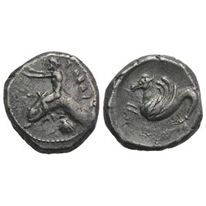 Southern Apulia, Tarentum, c. 465-455 BC. AR ... 