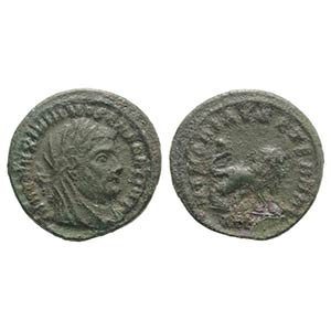 Divus Maximianus (died AD 310). Æ Quarter ... 