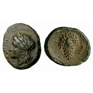 Sicily, Tauromenion, c. 336-317 BC. Æ ... 
