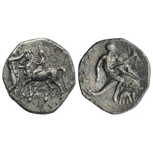 Southern Apulia, Tarentum, c. 280-272 BC. AR ... 