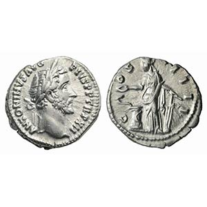 Antoninus Pius (138-161). AR Denarius (18mm, ... 