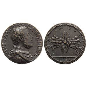 Giuliano Cesarini (1491-1566). Æ Medal 1563 ... 