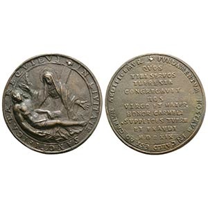Santa Teresa dAvila (1515-1582). Æ Cast ... 