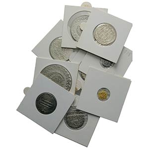 Lot of 9 Islamic coins, including 8 Silver ... 