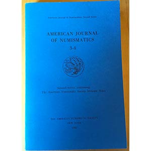 AA.VV. American Journal of Numismatics 3-4. ... 