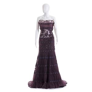 VALENTINO HAUTE COUTURE GOWN DRESS2002A lace ... 