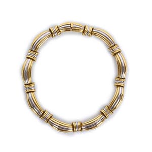 NINA RICCI NECKLACE IN GOLD AND SILVER ... 