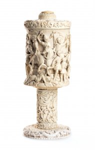 CARVED IVORY CUP - GERMANY, XIX ... 
