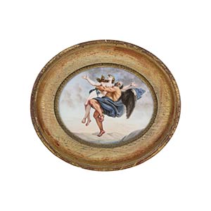 Oval PlatePorcelain oval plate, entirely ... 