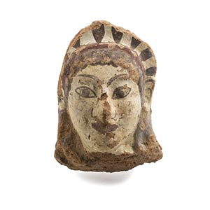 Etruscan Maenad Head AntefixLate 6th century ... 