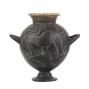 Faliscan Olla With Incised Fantastic ... 