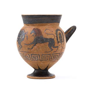 Etruscan Black-Figure Cup With ... 