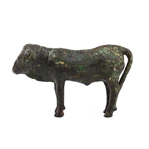 Greek Bronze Bull4th - 3rd century BC; ... 