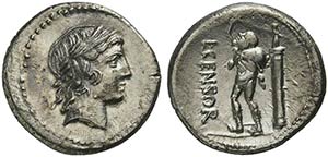 L. Marcius Censorinus, Denarius, Rome, 82 ... 