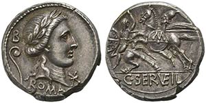 C. Servilius Vatia, Denarius, Rome, 82-80 ... 