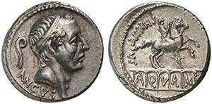 L. Marcius Philippus, Denarius, Rome, 56 ... 