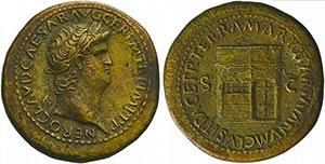 Nero (54-68), Sestertius, Rome, ca. AD 65AE ... 