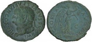 Vespasian (69-79), As, Rome, AD 77-78AE (g ... 