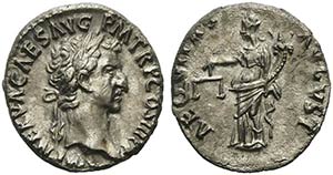Nerva (96-98), Denarius, Rome, AD 96AR (g ... 