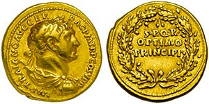 Trajan (98-117), Aureus, Rome, AD 103-111AV ... 