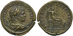 Caracalla (198-217), Sestertius, Rome, ca. ... 