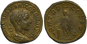 Gordian III (238-244), Sestertius, Rome, AD ... 