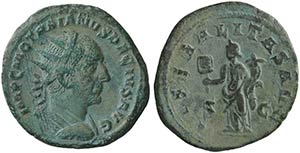 Trajan Decius (249-251), Dupondius, Rome, AD ... 