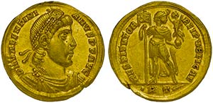Valentinian I (364-375), Solidus, Rome, AD ... 