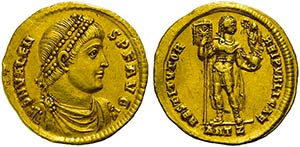Valens (364-378), Solidus, Antioch, AD 365AV ... 