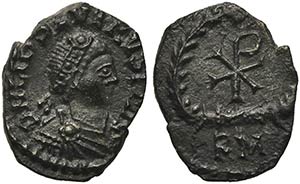 Libius Severus (461-465), Half Siliqua, ... 